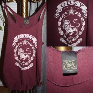 Obey lion tank